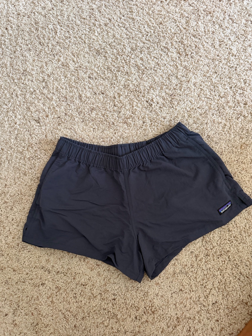 Patagonia Charcoal Women's Running Shorts